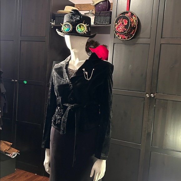 Black Witchcraft Embroidered Jacket - Picture 3 of 17